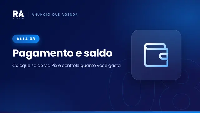 Aula 08: Pagamento e saldo